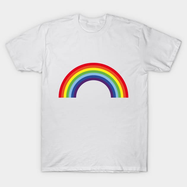 Rainbow / Arc-En-Ciel / Arcoíris (7 Colors) T-Shirt by MrFaulbaum